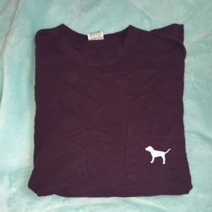 Vs pink long sleeve t shirt